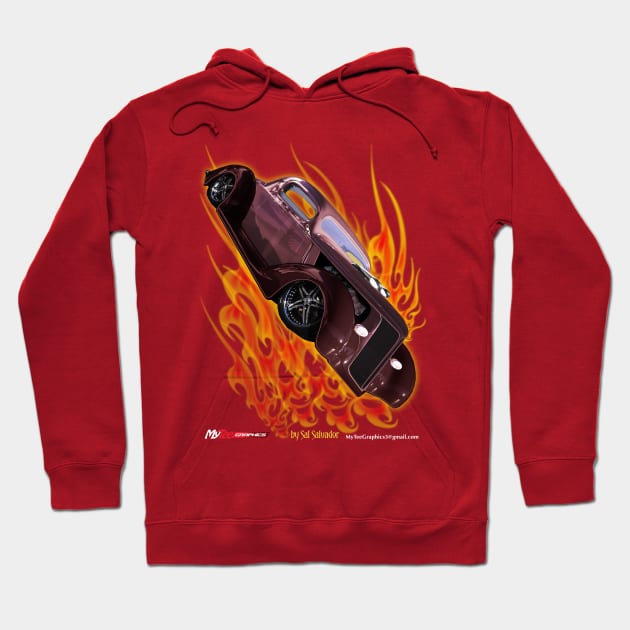 Cool Custom 37 Coupe Hoodie by MyTeeGraphics